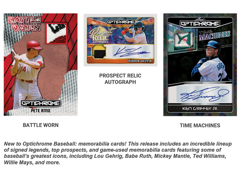 2025 LEAF OPTICHROME HOBBY BASEBALL