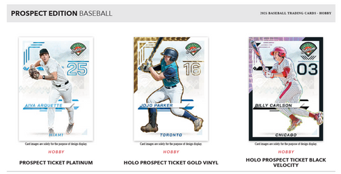 2025 PANINI PROSPECT EDITION BASEBALL