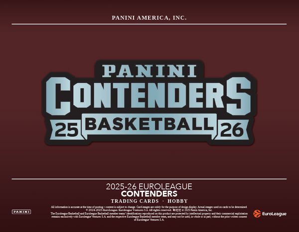 2025 PANINI CONTENDERS EURO BASKETBALL