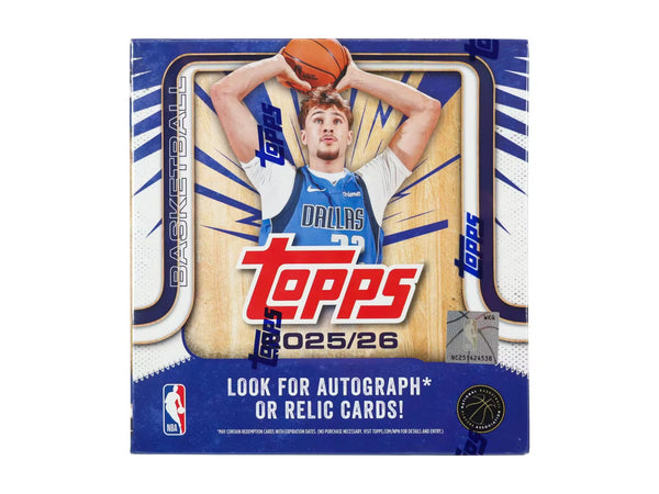 25 TOPPS BASKETBALL MEGA