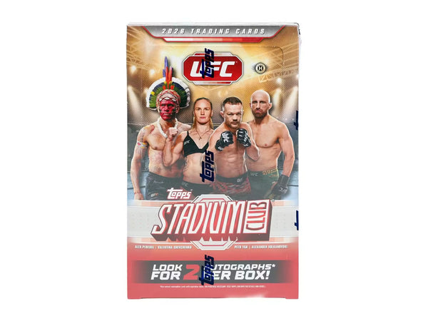 26 TOPPS STADIUM CLUB UFC HOBBY