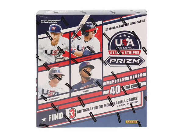 26 PANINI STARS & STRIPES MEGA