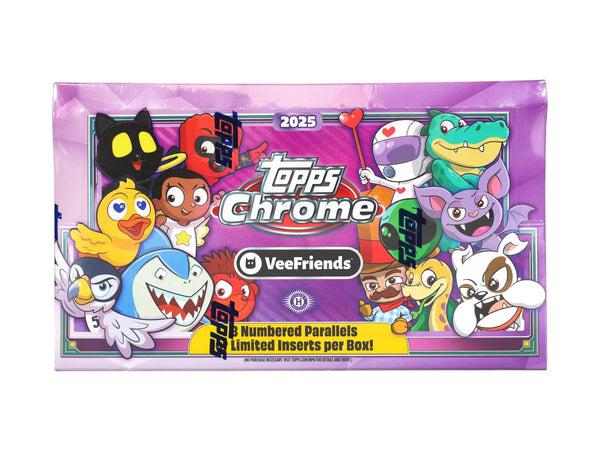 25 TOPPS CHROME VEEFRIENDS HOBBY