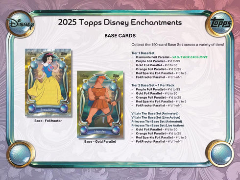 25 TOPPS DISNEY WONDER MEGA