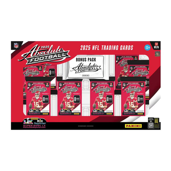 25 PANINI ABSOLUTE FOOTBALL SAMS CLUB BUNDLE