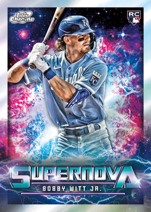 22 TOPPS CHROME COSMIC BASEBALL