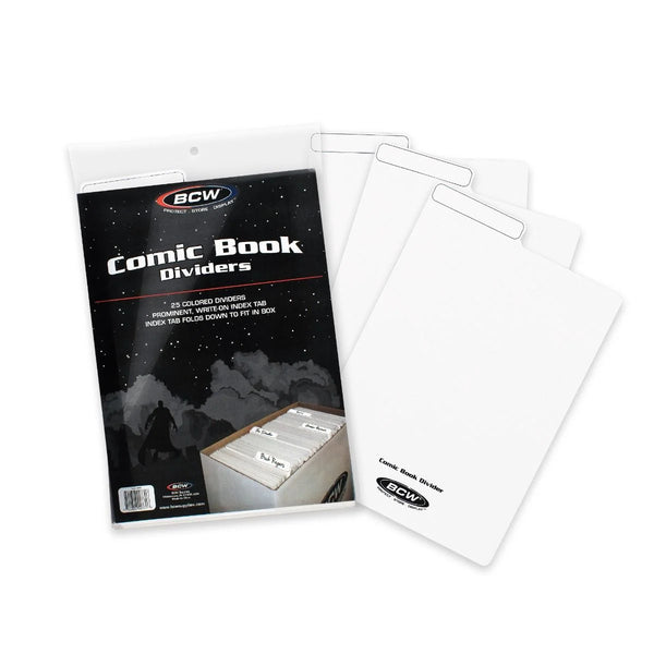 BCW COMIC DIVIDERS WHITE