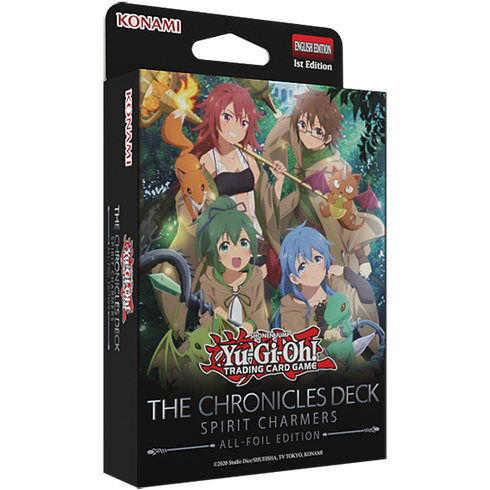 Yu-Gi-Oh! THE CHRONICLES DECK SPIRIT CHARMERS DISPLAY