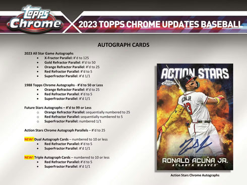23 TOPPS CHROME UPDATE HOBBY
