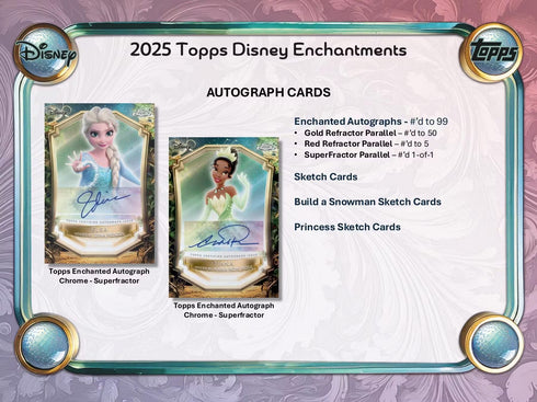 25 TOPPS DISNEY WONDER MEGA