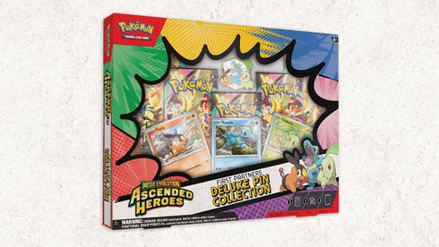 POKEMON MEGA EVOLUTION ASCENDED HEROES DELUXE PIN COLLECTION