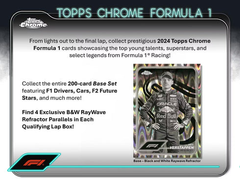 24 TOPPS F1 CHROME LITE QUALIFYING LAP