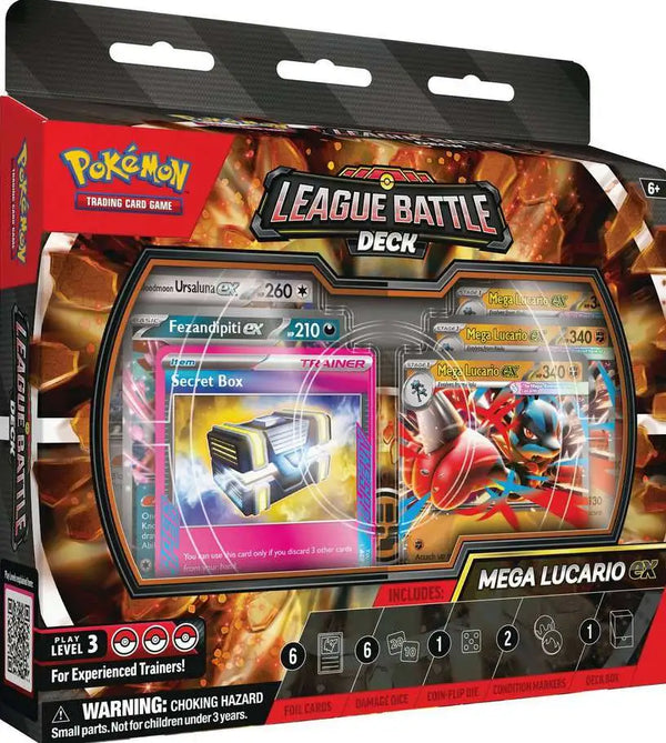 POKEMON MEGA LUCARIO EX BATTLE DECK