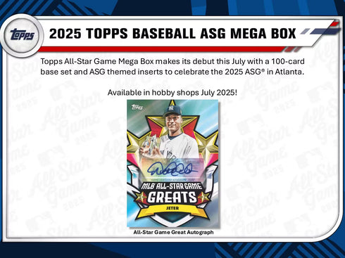 25 TOPPS ALL STAR MEGA BOX