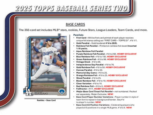 25 TOPPS SERIES 2 HOBBY