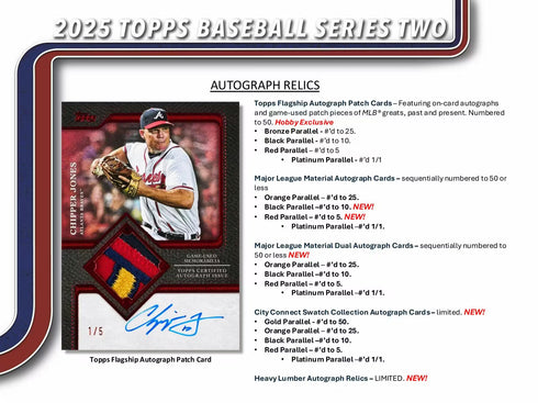 25 TOPPS SERIES 2 HOBBY