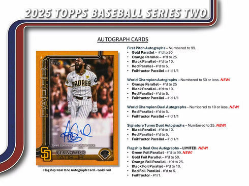 25 TOPPS SERIES 2 HOBBY