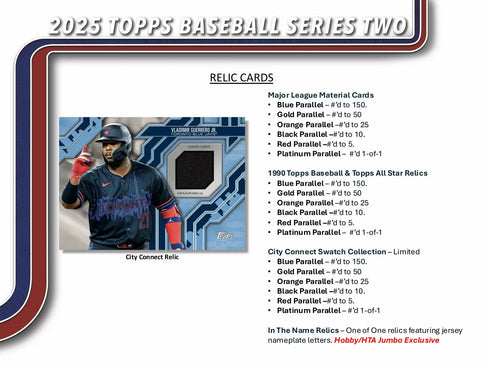 25 TOPPS SERIES 2 HOBBY