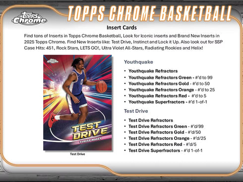 24 TOPPS CHROME HOBBY BASKETBALL