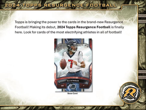 24 TOPPS RESURGENCE FOOTBALL BLASTER