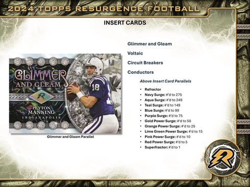 24 TOPPS RESURGENCE FOOTBALL BLASTER