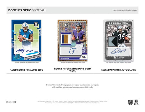 23 PANINI DONRUSS OPTIC FOOTBALL HOBBY