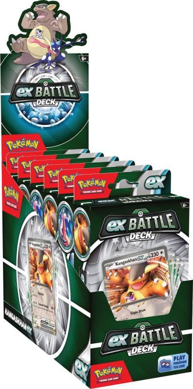 POKEMON KANGASKHAN OR GRENINJA EX BATTLE DECK DISPLAY