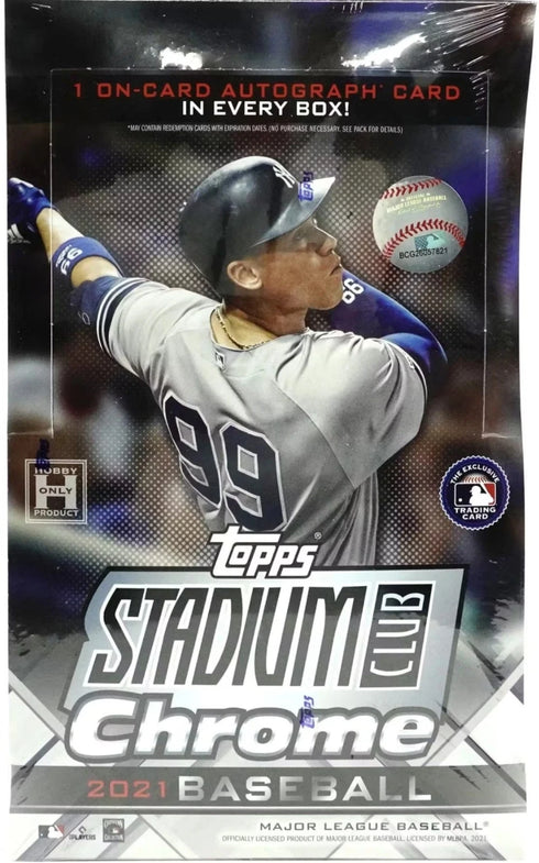 21 TOPPS STADIUM CLUB CHROME BASEBALL