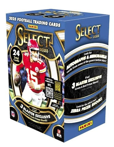 25 PANINI SELECT FTB HOBBY BLASTER