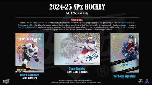 24 UPPER DECK SPX HOCKEY