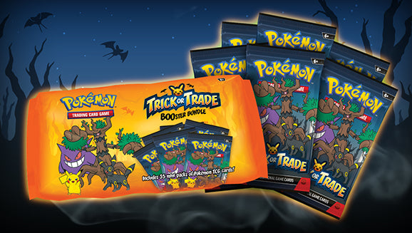 POKEMON TRICK OR TRADE BOOSTER BUNDLE- Limit 2 cs