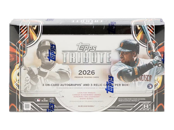 26 TOPPS TRIBUTE BASEBALL