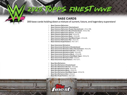 25 TOPPS WWE FINEST