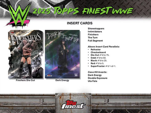 25 TOPPS WWE FINEST