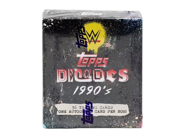 26 TOPPS WWE 90'S DECADES