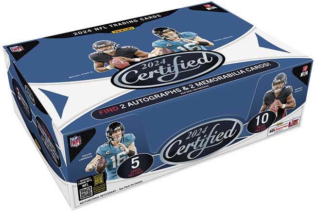 24 PANINI CERTIFIED FOOTBALL