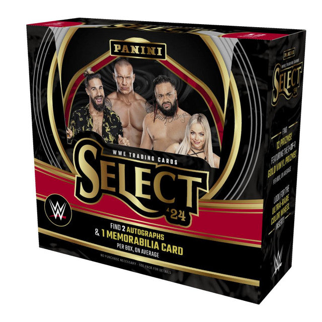 24 PANINI SELECT WWE