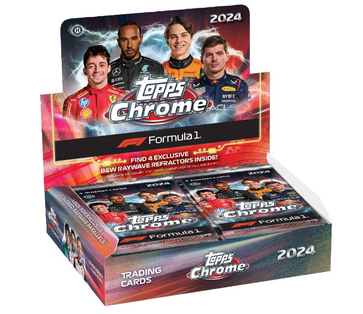 24 TOPPS F1 CHROME QUALIFYING LAP