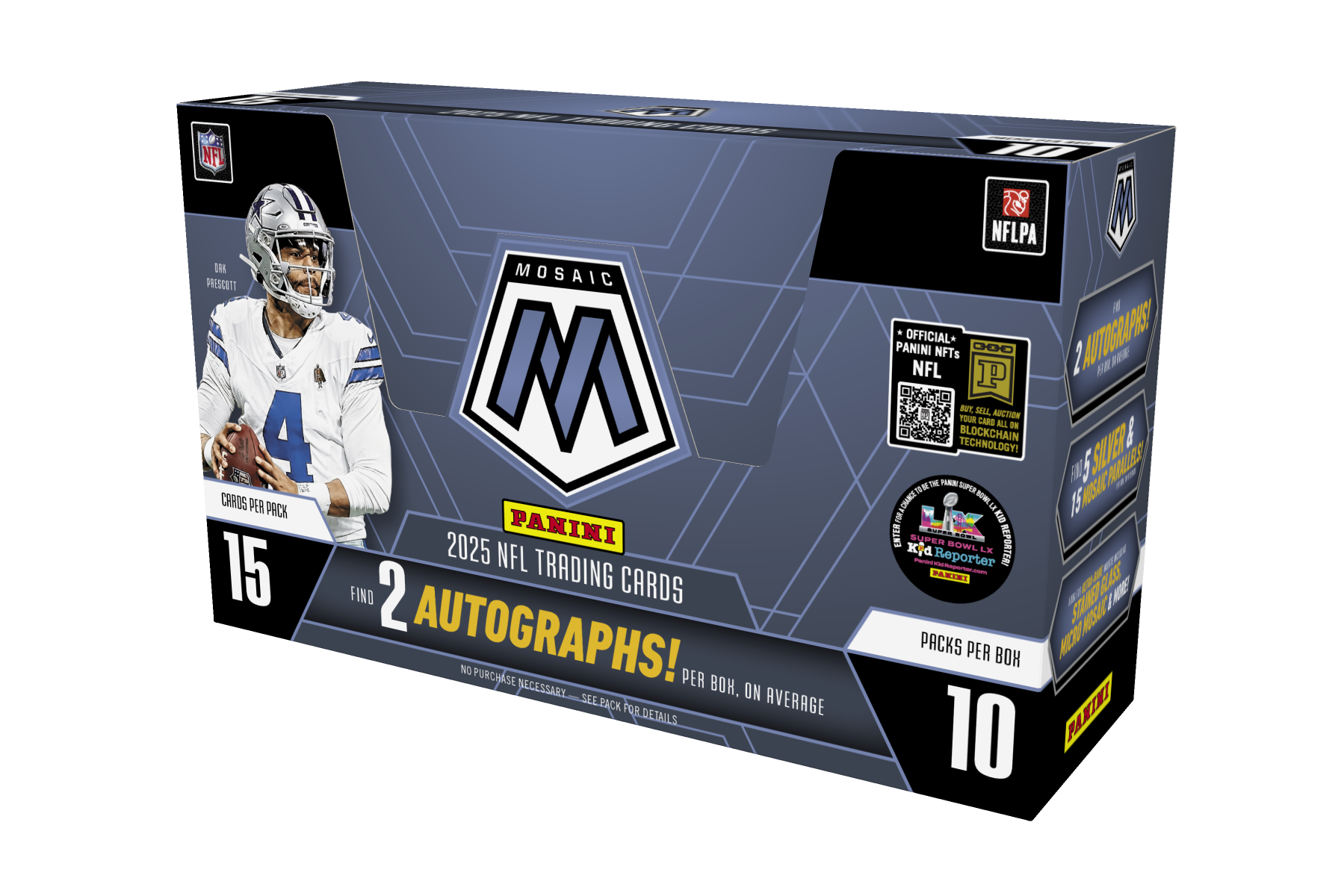 25 PANINI MOSAIC FOOTBALL HOBBY – Gold River Distributors