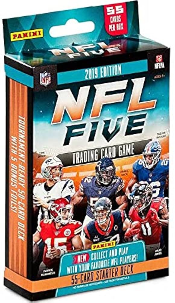 19 PANINI NFL 5 HANGER PACK (THIS IS NOW A KEVIN SPECIAL)