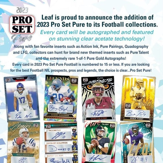 23 LEAF PRO-SET PURE FOOTBALL