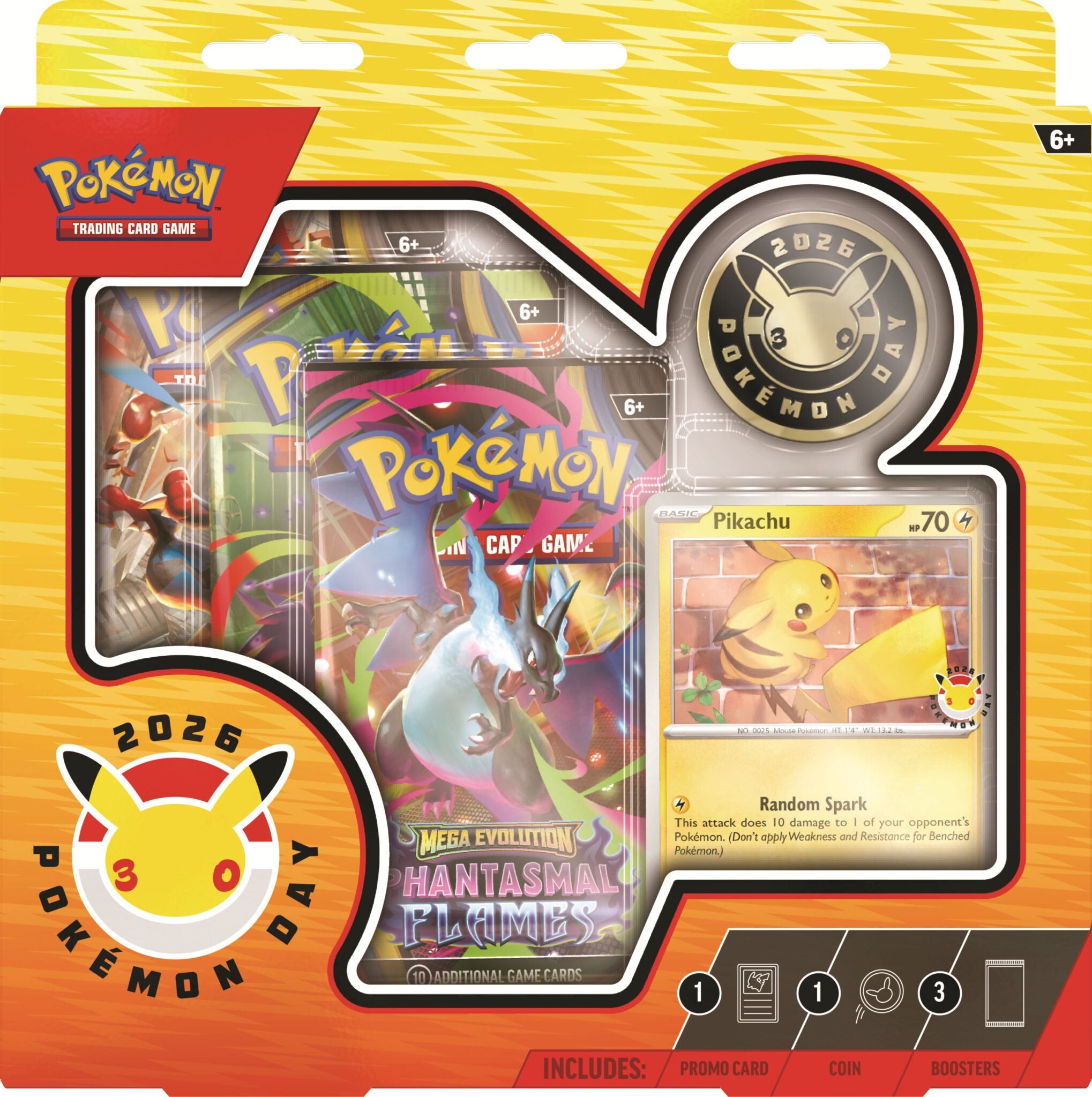 Pikachu Day Pokémon 2026 gemix10 ピカチュウ DAY POKEMON 【希少★即購入可】2026 Collection 一盒：$340 現正開放預訂🫶🏻 ポケモンカードゲーム