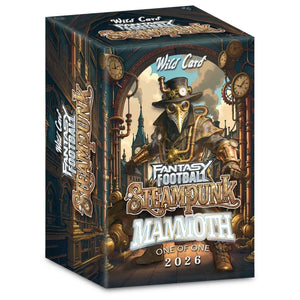 2026 WILD CARD STEAMPUNK MAMMOTH FOOTBALL