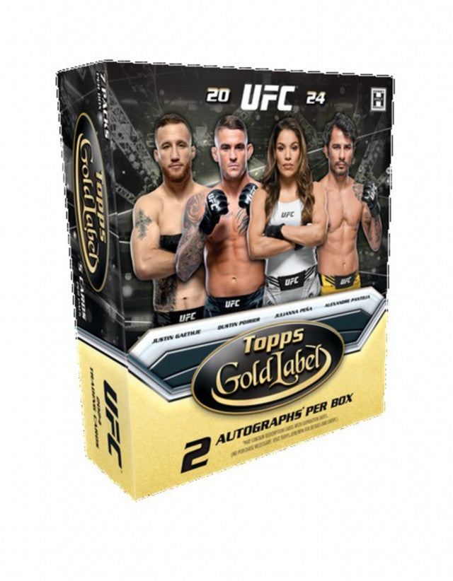 24 TOPPS GOLD LABEL UFC