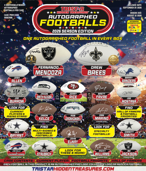 2026 TRI-STAR AUTOGRAPHED FOOTBALLS