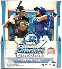 21 TOPPS BOWMAN CHROME HOBBY