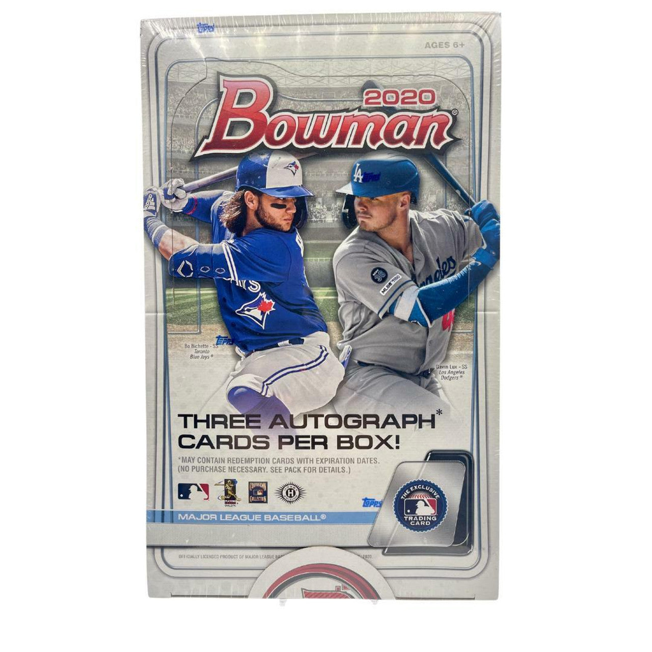 20 TOPPS BOWMAN BASEBALL JUMBO