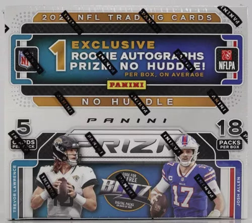 21 PANINI PRIZM NO HUDDLE FOOTBALL