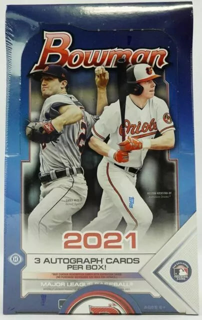 21 TOPPS BOWMAN BASEBALL JUMBO